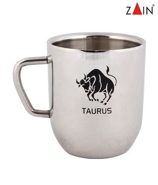 Zain Taurus Stainless Steel Coffee Mug