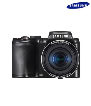 Samsung WB100 16MP Bridge Camera (Black)