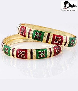 Sharnam Art Elegant Bangle Pair