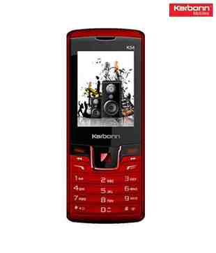 Karbonn K54 Black-Red