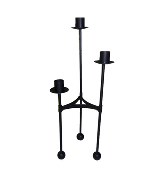 Live n Style Classy Black Candle Holder