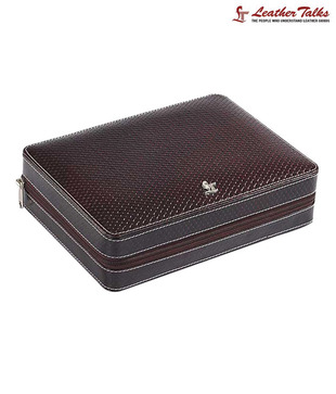 Leather Talks Watch Case of 8
