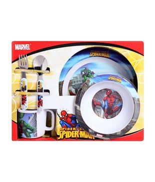 Spiderman Sense Melamine Cutlery Set