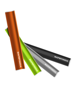 MapmyIndia - Portable Mobile Charger - Orange