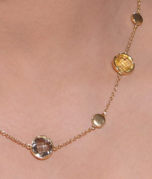Bansri Charming Miniature Stone Necklace