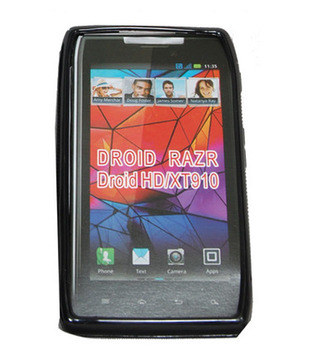 nCase Fashion Back Cover for Motorola RAZR Black