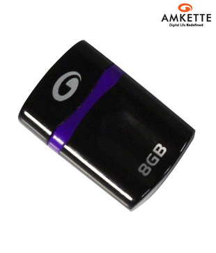 Amkette Play Tuff 8 GB Pen Drive (Black)