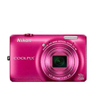 Nikon Coolpix S6300 16MP Point & Shoot Digital Camera (Pink)