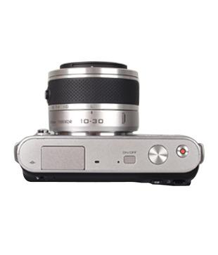 Nikon 1 J1 10.1MP SLR with 10-30 mm Kit Lens (Silver)