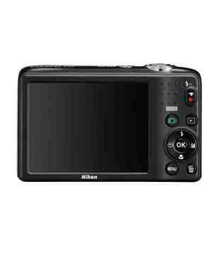 Nikon Coolpix L26 16.1 MP Point & Shoot Digital Camera (Black)