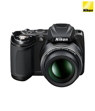 Nikon Coolpix L310 14.1MP Semi-SLR Camera (Black)