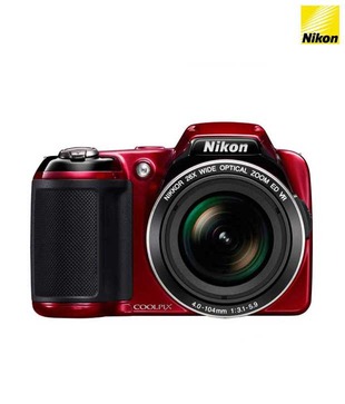 Nikon Coolpix L810 16.1MP Semi-SLR Camera (Red)