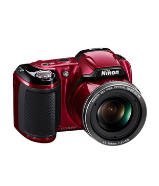 Nikon Coolpix L810 16.1MP Semi-SLR Camera (Red)