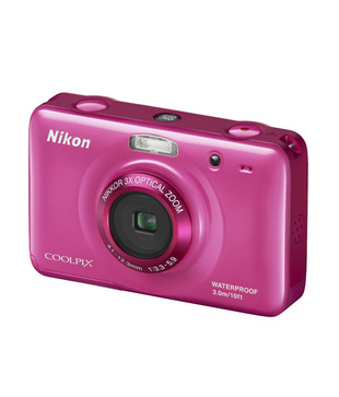 Nikon Coolpix S30 Point & Shoot Digital Camera (Pink)