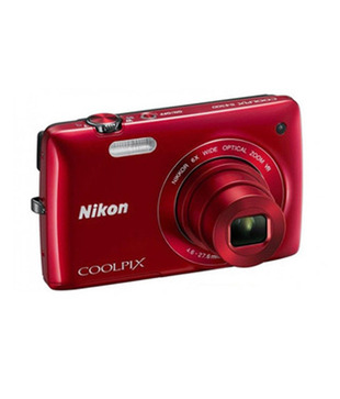 Nikon Coolpix S4300 16.0MP Point & Shoot(Red)