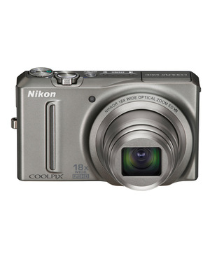 Nikon Coolpix S9100 12.1MP Point & Shoot Digital Camera (Silver)