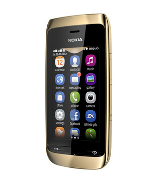 Nokia Asha 308 (Gloden Light)