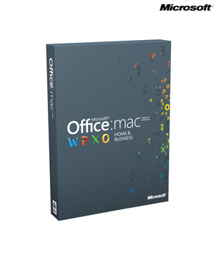 Microsoft Off Mac Home Business 1PK 2011 English DVD (1 User)[Word, Excel, Power point, Outlook]