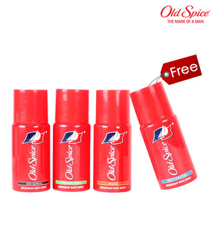 Old Spice Set Of 4 DEO'S_Discontinued 
