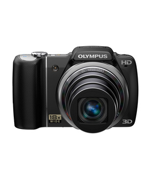 Olympus SZ-14 14MP Point & Shoot Digital Camera (Black)