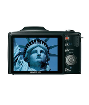 Olympus SZ-14 14MP Point & Shoot Digital Camera (Black)