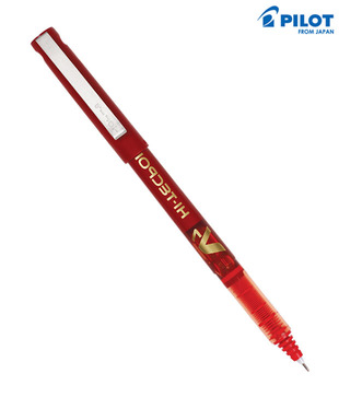 Pilot Hitec V7 Pen Red (Set Of 2 Pcs)