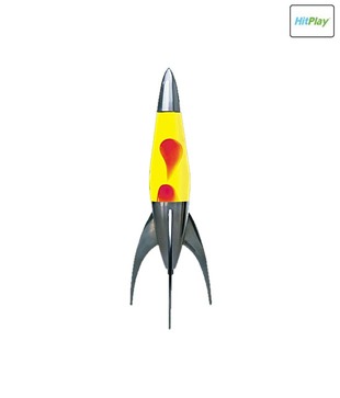 Telstar Lava Lamp-Yellow/Red