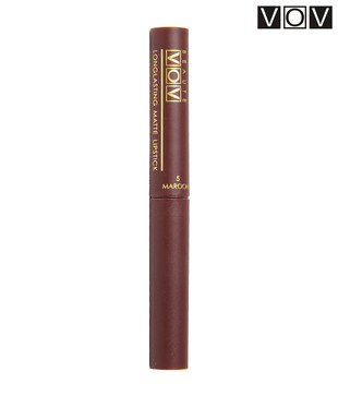 Vov Long Lasting Matte Lipstick 05  Maroon_discontinued