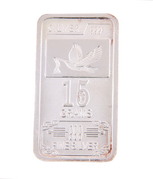 Shanti Auspicious 15 Grams Silver Coin