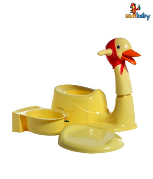 Sunbaby Yellow Hygienic Potty Trainer