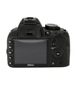 Nikon DSLR D3100 (Black) with AF-S 18-55mm VR Kit Lens