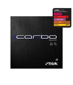 Cosco Carbo Sound Table Tennis  Racket Rubber