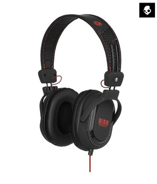 Skullcandy Agent Headphones- Carbo/Red