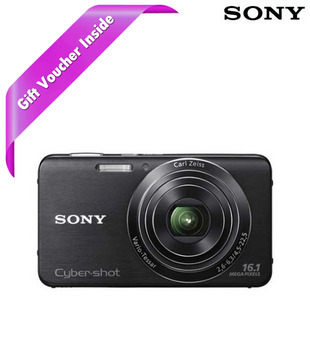 Sony CyberShot W630 16.1 MP Point & Shoot Digital Camera (Black)