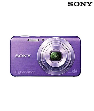 Sony CyberShot W630 16.1 MP Point & Shoot Digital Camera (Violet)