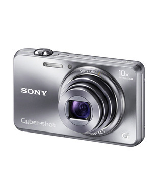 Sony CyberShot DSC WX150 18.2MP Point & Shoot Camera (Silver)