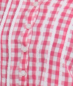Red & White Fancy Top - SAN001P