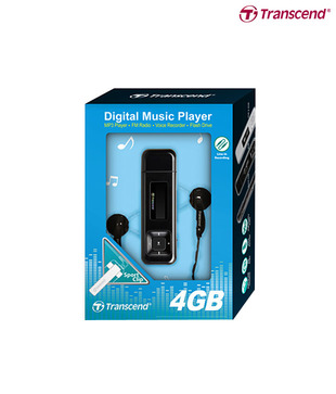 Transcend 4GB MP3 Black MP330