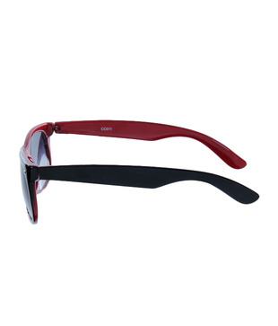 Chris Cross Red-Within Wayfarer Sunglasses