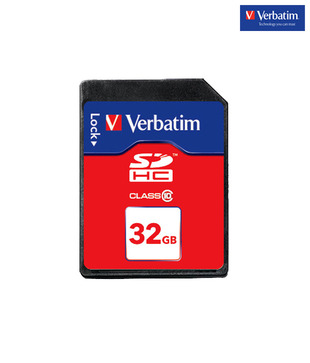 Verbatim SDHC 32Gb Class 10 Memory Card