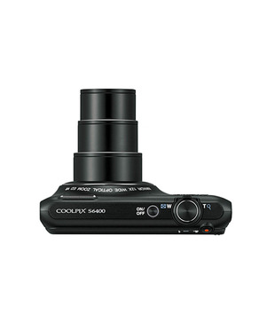 Nikon Coolpix S6400 16MP Point & Shoot Digital Camera (Black)