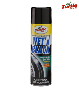 Turtle Wax - Wet N Black Aerosol - 500ml