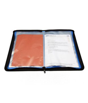 Solo Display File 20 Pockets with Zipper Closure