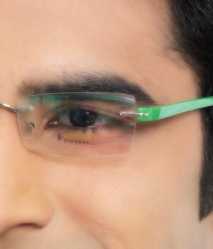 Ultra Light Green Optical Frame