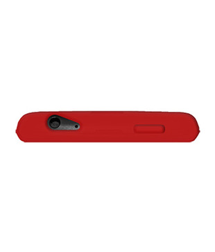 Amzer 93765 Silicone Case Red for HTC One S