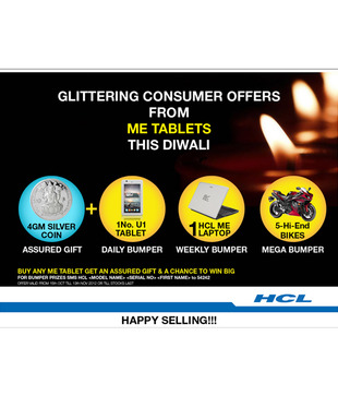 HCL ME TAB Y2 White
