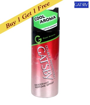 Gatsby Double Protection Cool Aroma(Buy one get one free)175mlx2