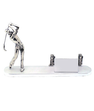 Golfer Visiting Card Holder