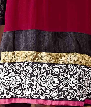 Khazana Astonishing Maroon  Designer Salwar Suits