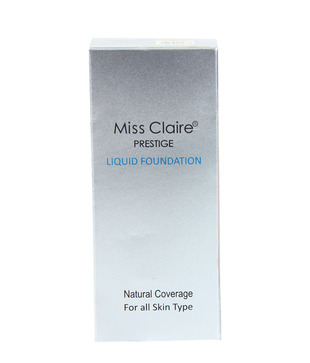 Miss Claire Prestige Liquid Foundation Natural Beige 21(Perfectcoverage)